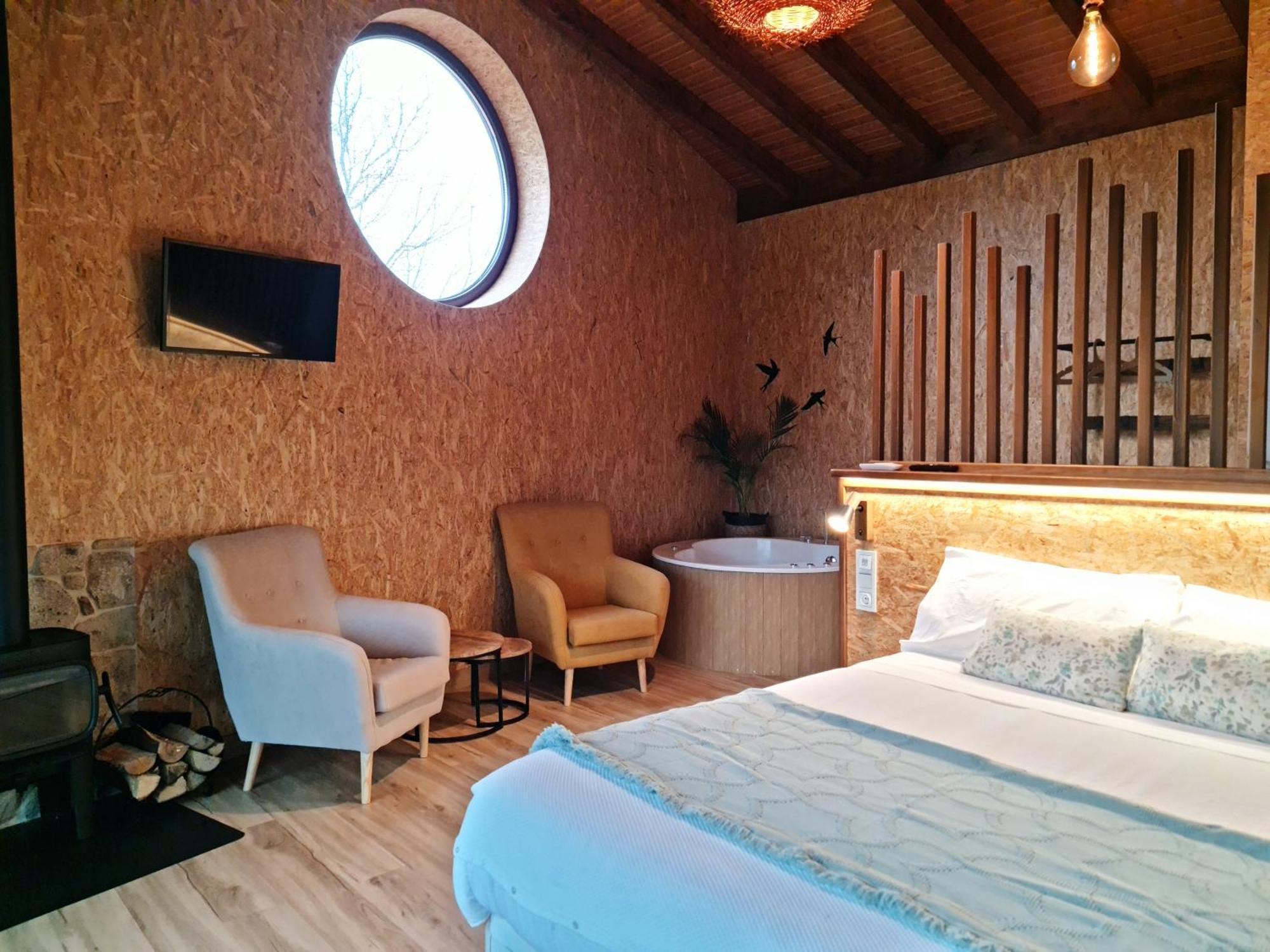 REMANSO DE TRASFONTAO Casa das Árbores&Bubble Silleda Esterno foto